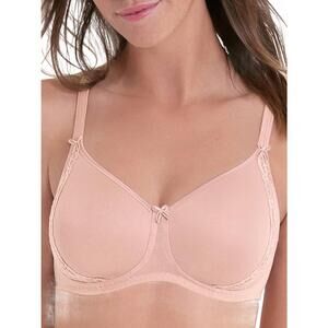 NEW ROSA FAIA lace rose soft bra in rosewood